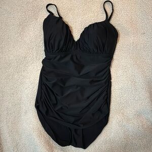 MERONA One-Piece Swimsuit Black
